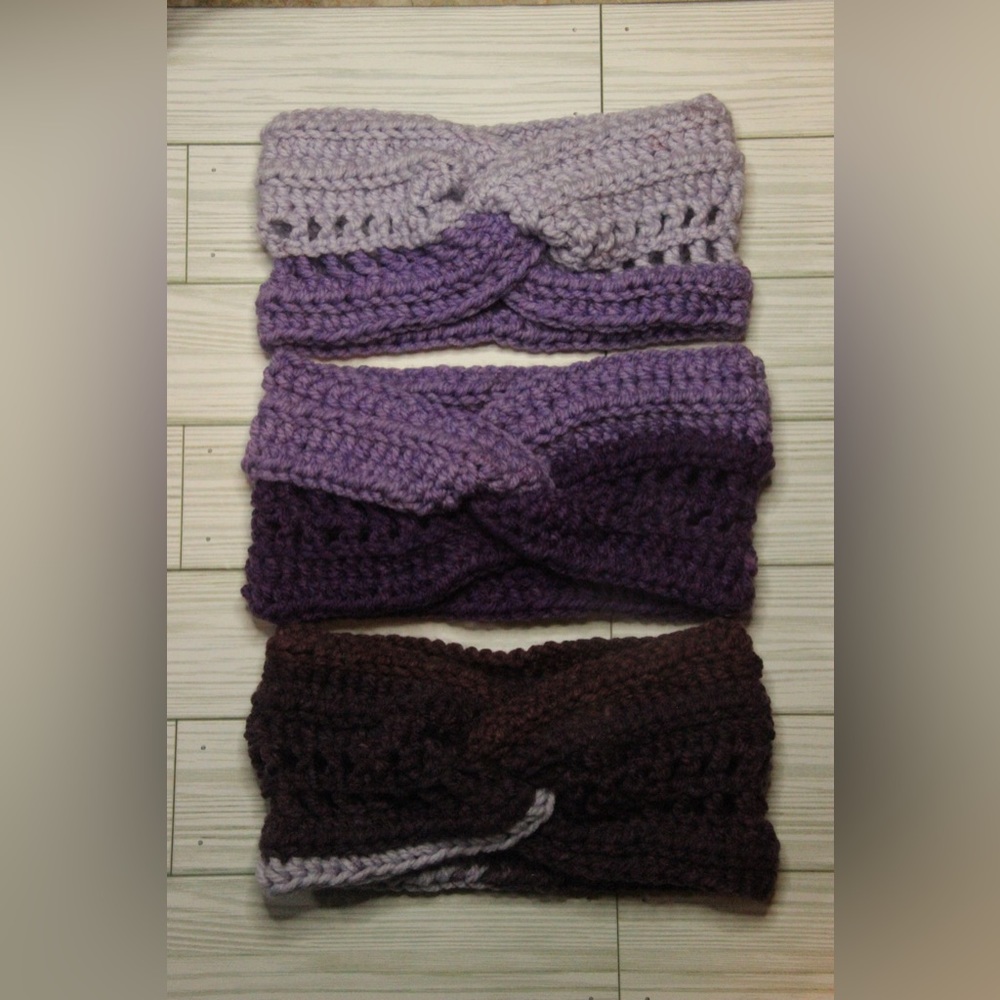Adult Crochet Headbands| Handmade